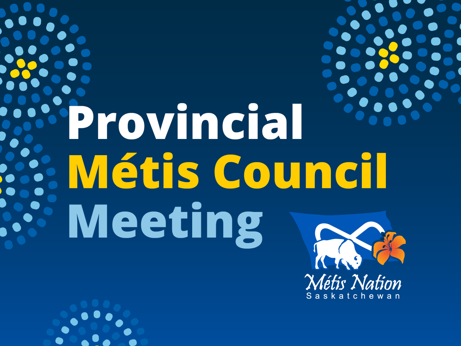 Provincial Métis Council Meeting (virtual) | Métis Nation Saskatchewan